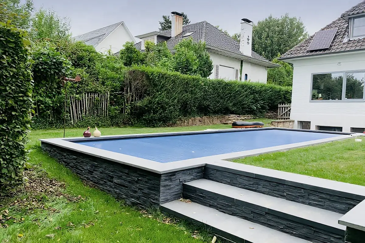 Réalisation d'une piscine